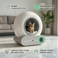 Arenero Autolimpiable 65L